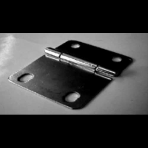 Mittelscharnier Edelstahl (Langloch)